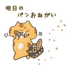 [LINEスタンプ] ぶちゃ猫ちゃちゃ丸君の日常 