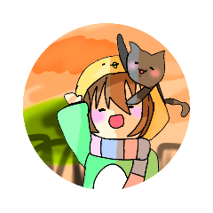 [LINEスタンプ] ねこだひよこの日常 