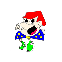 [LINEスタンプ] 赤ヘルメット君スタンプ
