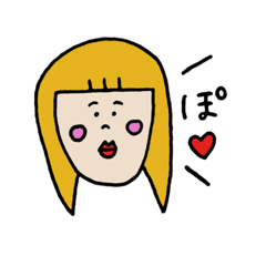 [LINEスタンプ] おんなの子すたんぷ