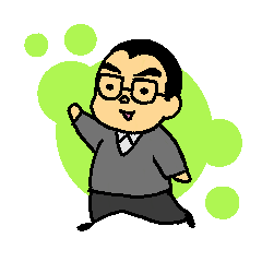 [LINEスタンプ] 働くまるころメガネ君