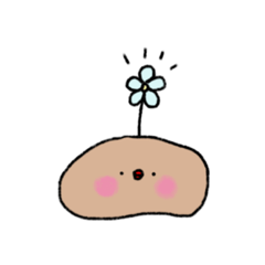 [LINEスタンプ] じゃがいものホっペケ