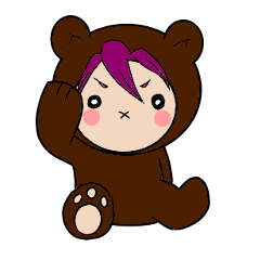 [LINEスタンプ] ユエクマ＠デフォルメ fetchpriority=high