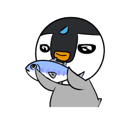 [LINEスタンプ] ざわざわ子ペンギンと仲間たち