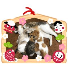 [LINEスタンプ] 今年も、頑張りまーす。