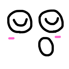 [LINEスタンプ] 可愛い手書きスタンプ