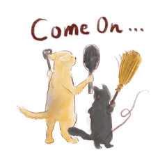 [LINEスタンプ] 犬とどうぶつたちのパクチースタンプ 