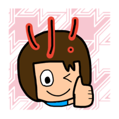 [LINEスタンプ] ショートカットちん 