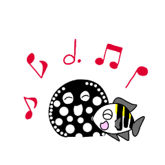 [LINEスタンプ] 水族館のマイナーな君と 