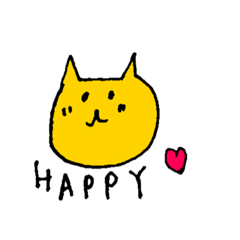 [LINEスタンプ] よく使うみかんこのねこ