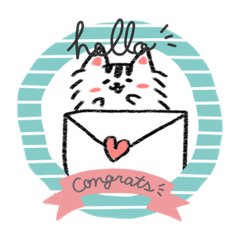 [LINEスタンプ] もふもふにゃー 