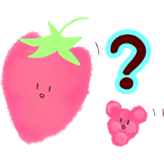 [LINEスタンプ] 使える！いちごちゃんスタンプ 