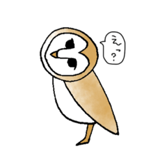 [LINEスタンプ] メンフクロウ  スタンプ 