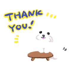 [LINEスタンプ] ビションフリーゼほいっぷ