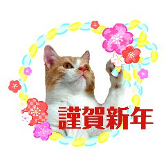 [LINEスタンプ] マロン お正月 