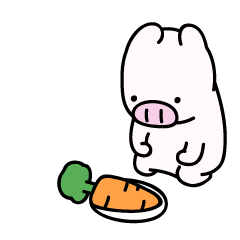 [LINEスタンプ] 魅力的なミニ豚