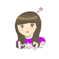 [LINEスタンプ] おんなの子スタンプ 日常編 