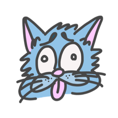 [LINEスタンプ] 困り眉 ぬこぴー  2