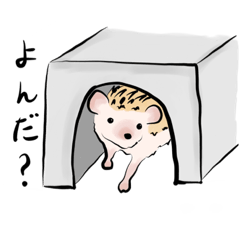 [LINEスタンプ] ハリネズミうな 