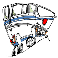 [LINEスタンプ] 旧車まえうしろ パート1