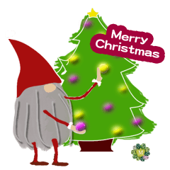 [LINEスタンプ] クリスマスサンタの年末年始