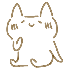 [LINEスタンプ] ちゃめちゃめ☆かおねこさん。