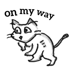 [LINEスタンプ] ネコ・アキノブ デイリー 