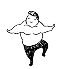 [LINEスタンプ] レスラーまもるくんの体操 