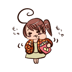 [LINEスタンプ] それいけメグちゃん 