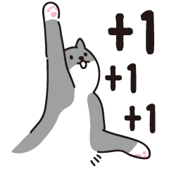 [LINEスタンプ] 猫の日常対話