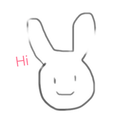 [LINEスタンプ] うさぴーん 