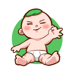 [LINEスタンプ] ぽこはくん① 