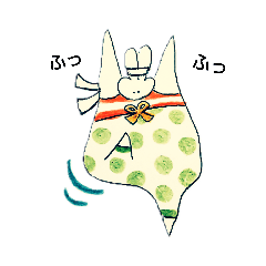 [LINEスタンプ] うさうさまふふ.(4)