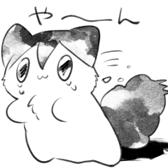[LINEスタンプ] 合成ネコのミロンペン