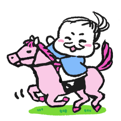 [LINEスタンプ] ヒゲザムライYUMIKO
