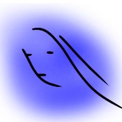[LINEスタンプ] さささーって顔の人の独り言