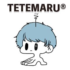 [LINEスタンプ] TETEMARU vol.1の画像（メイン）