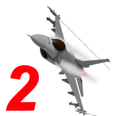 [LINEスタンプ] イケメン戦闘機2の画像（メイン）