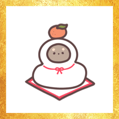 [LINEスタンプ] ちままろの年末年始 