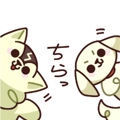 [LINEスタンプ] 銀とモモ 