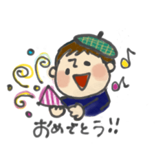 [LINEスタンプ] 毎日ベレーさん
