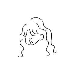 [LINEスタンプ] おんなのこといぬ 