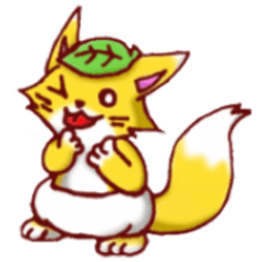 [LINEスタンプ] 赤ちゃん狐コノハ