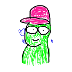 [LINEスタンプ] 無口なエディ