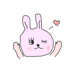 [LINEスタンプ] 月のうさぎも