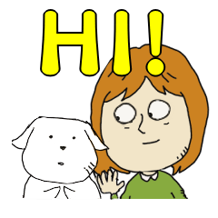 [LINEスタンプ] エミリーとミッチ 