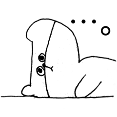 [LINEスタンプ] クマの日常会話04