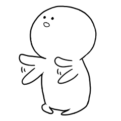 [LINEスタンプ] あぐら小人