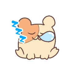[LINEスタンプ] ハムスターランド コテキャラスタンプ 