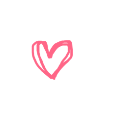 [LINEスタンプ] 手描きスタンプ♡
